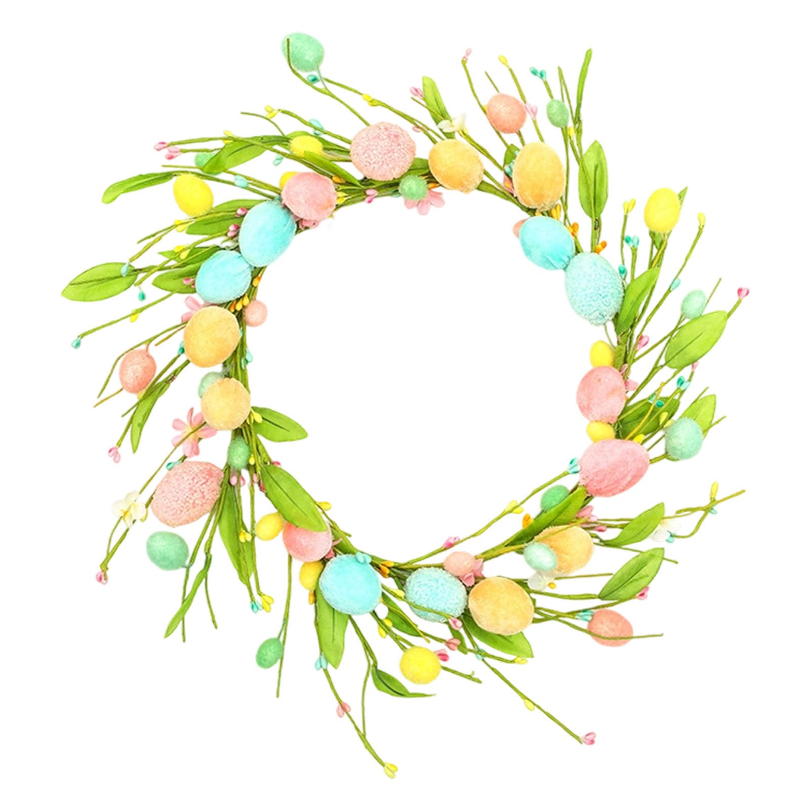 hogtnd Simulated Foam Berries Easter Eggs Artificial Fruit Branch for Holiday Party Decoration Vase Flower Arrangements Foam