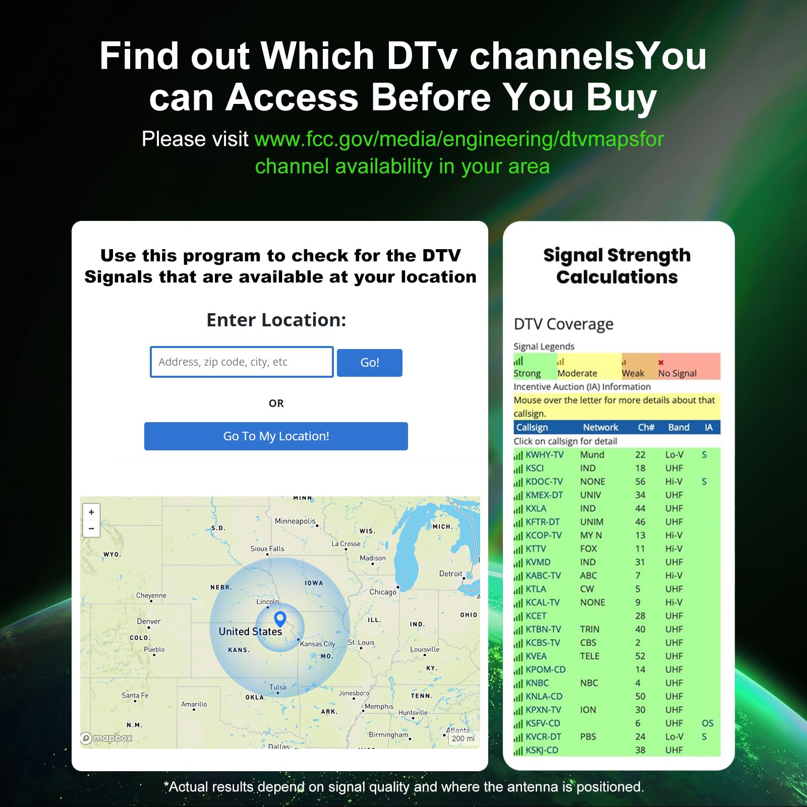 Antenne TV 2025 pour Smart TV intérieure pour chaînes locales Antenne numérique HD Réception longue portée avec amplificateur de signal Prend en charge 4K 1080p HD
