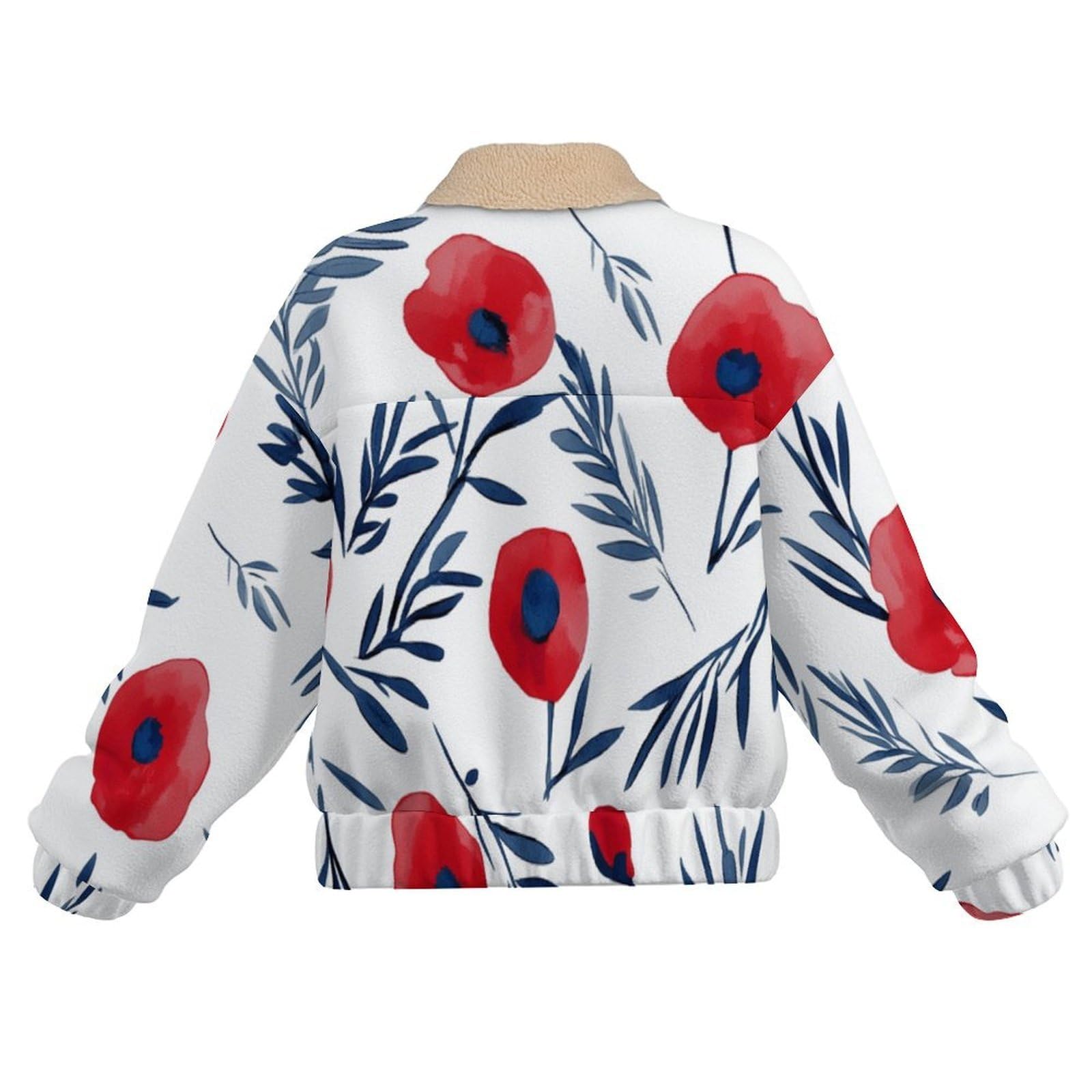 Felpa Donna Pile Invernale Caldo con Cerniera, Giacca da Camera Invernale Corta Pile Giacche, Papavero Cappotto In Peluche Sherpa Giubbotto Fleece Comoda