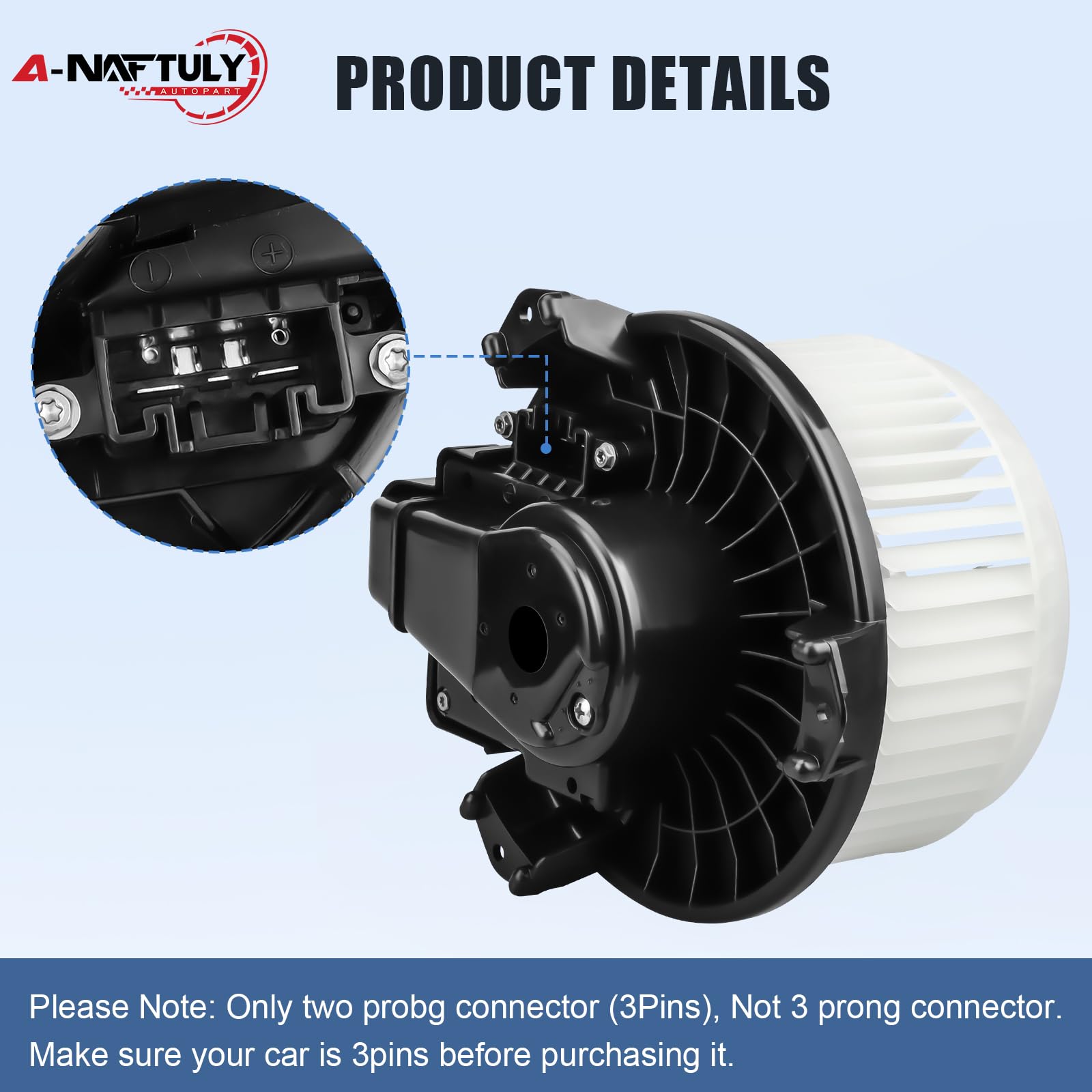 Motor Soplador De Aire Acondicionado Para Toyota Corolla 2009-2019 (Original Toyota Usado)