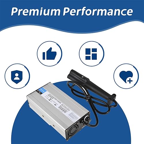 Miniatura 4 de WFLNHB Reemplazo del cargador de batería de 3 pines 48V para Yamaha Golf Cart G29 2007 Up