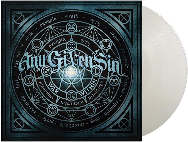 War Within (Vinil Transparente, Edição Limitada) por Any Given Sin, capa do álbum