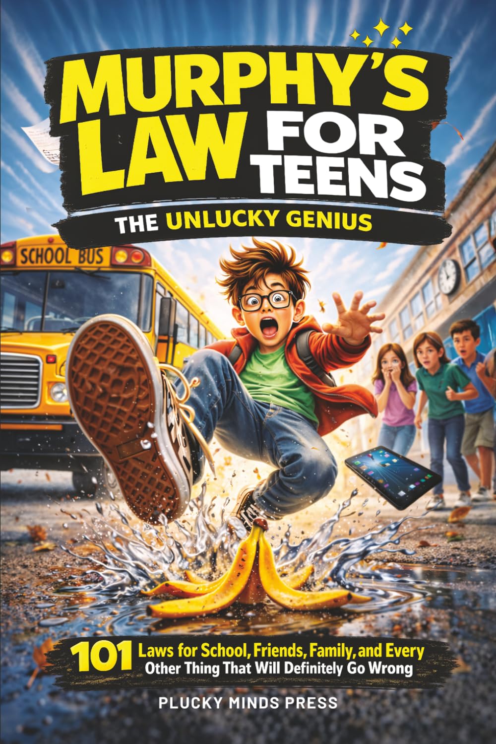 Murphy's Law Survival Guide for Teens.: The Unlucky Genius. 101 Laws for School, Friends, Family, and Every Other Thing That Will Definitely Go Wrong