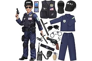 Latocos SWAT Police Officer Costume for Kids