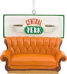 Hallmark 2021 Friends Central Perk Enfeite de sofá café