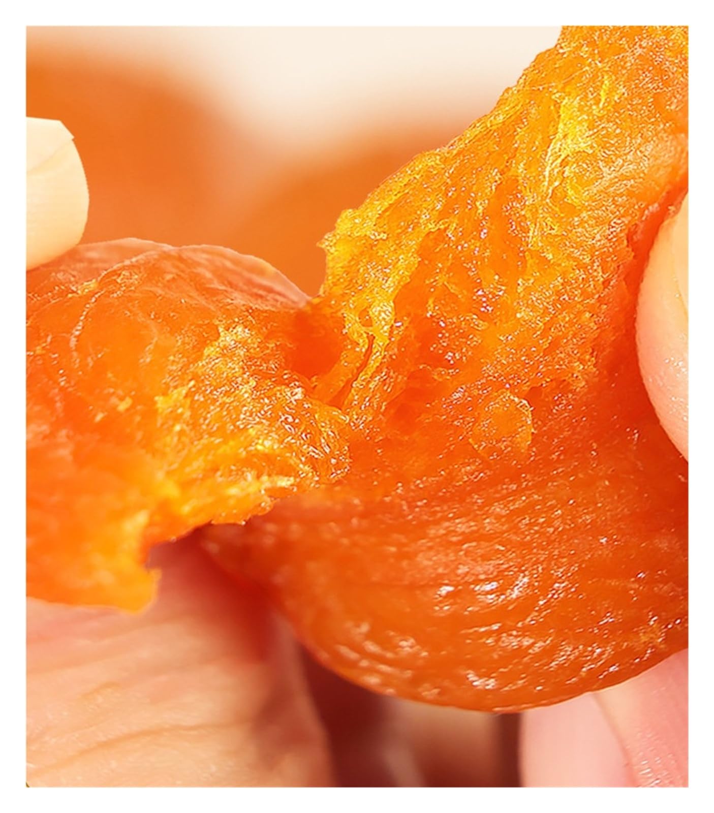 250 g de pulpa de albaricoque fresca, deshuesada y secada al sol, una conserva de fruta tradicional, suave, masticable y agridulce.(2bag)