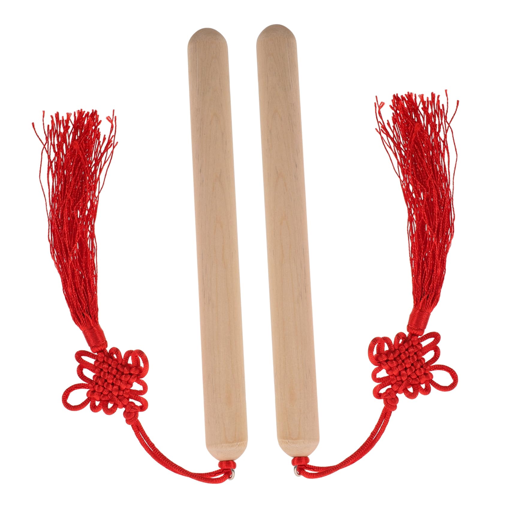 CIMAXIC Wooden Music Sticks Set Rhythm Music Sticks for Kids Percussion Instruments Natural Wood Claves Classroom Supplies