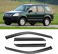 Vista 133 de Visera de ventana para Jeep Cherokee 1984-2001 (Excluye Modelo Limited), Protectores Guards Shields de lluvia de canal exterior, Deflector