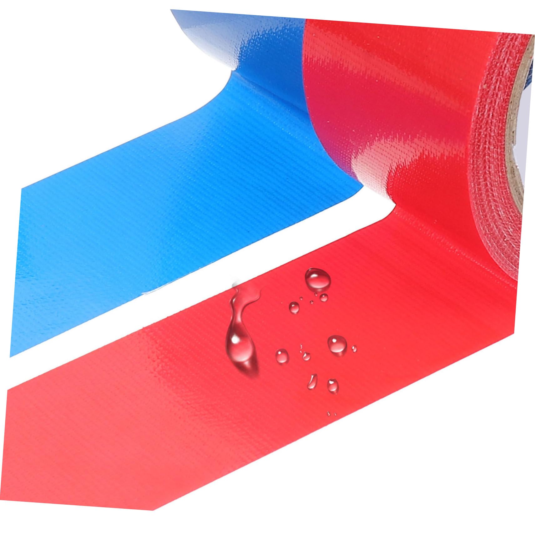 PLAFOPE 4 Rollen Starkes Duct Tape Wasserdichtes Gewebeband Extra Stark Selbstklebend für Teppichreparatur Abdichtung und Hausgebrauch Reißfest und Einfach Abreißbar