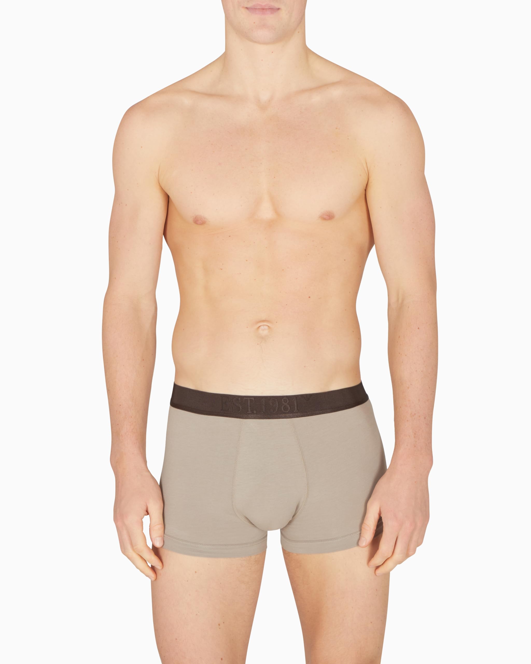 Emporio Armani Shiny Logoband Pack 3-Pack Trunk Bermuda Uomo (Pacco da 3)