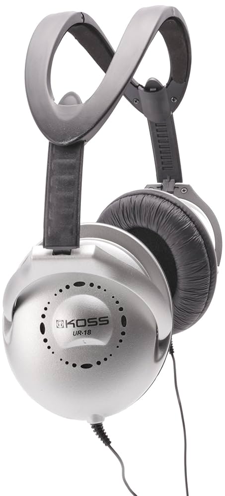 サイカス カナリス Amazon.com: Koss UR18 Collapsible Home Headphones Silver