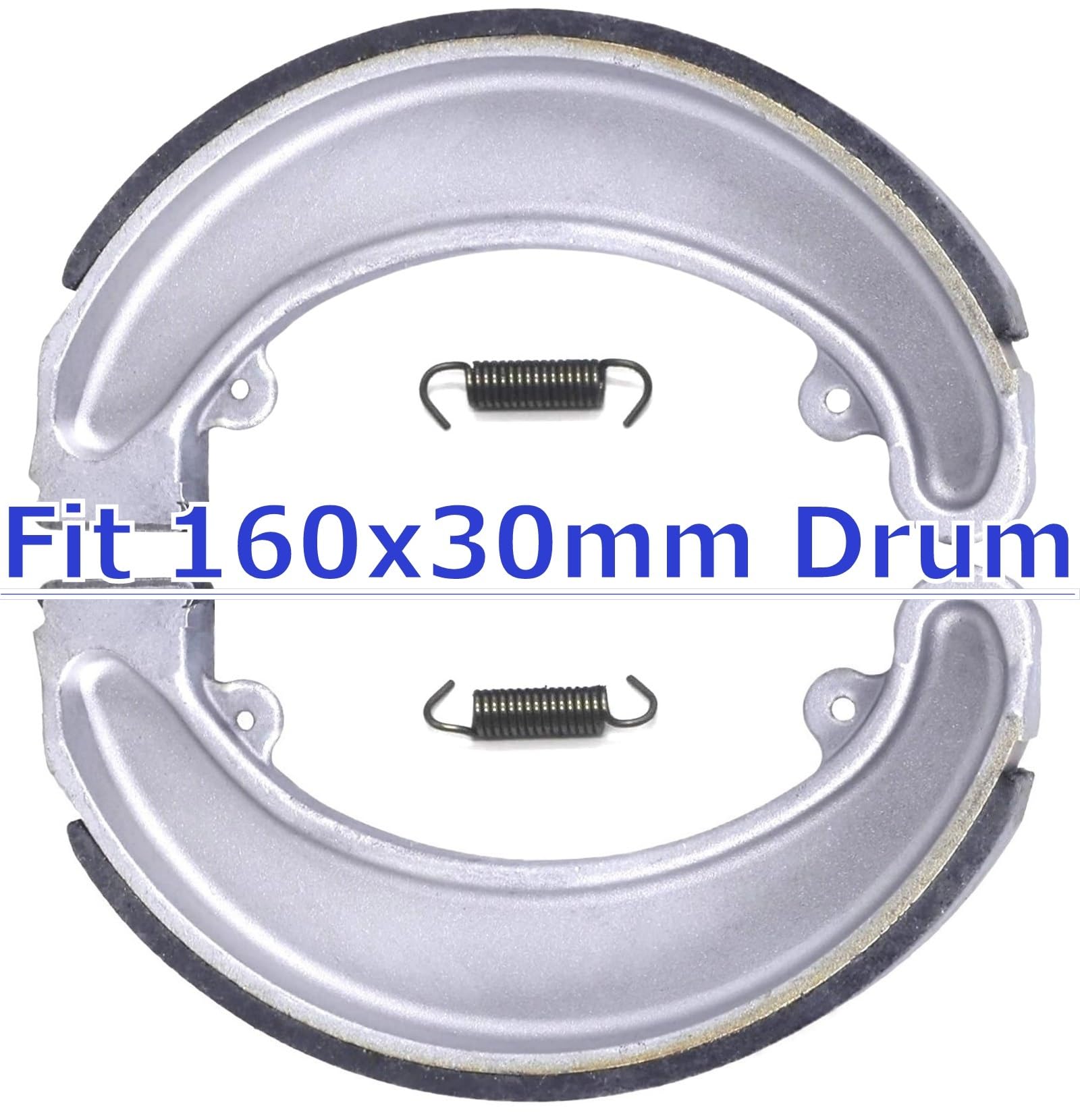 Rear Brake Shoes For Honda Big Red 250 ATC250ES (1985-1987) - Replacement Brake Set