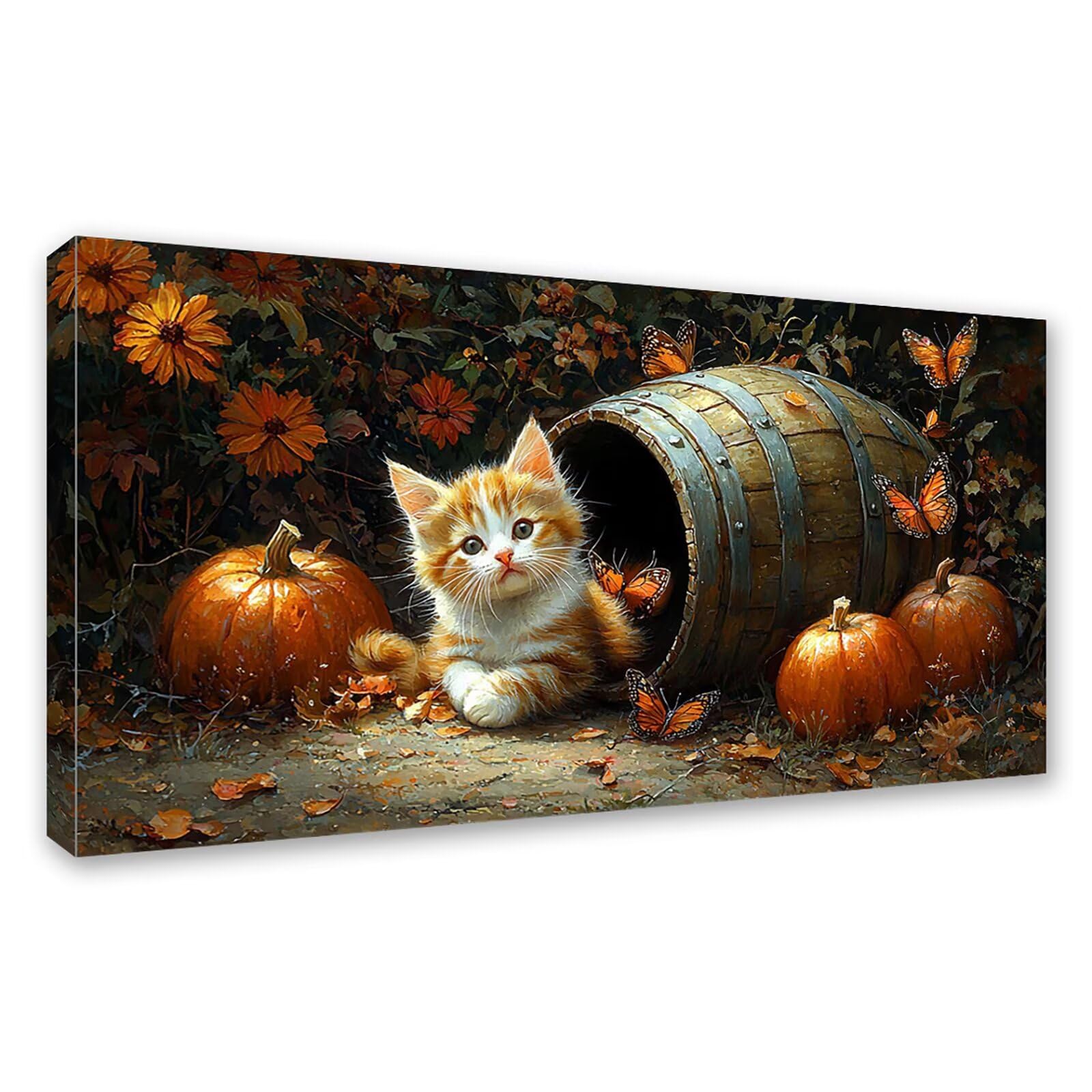 Diamond Painting Grande 160x80cm Gato Diamond Painting Adultos, DIY Mariposa Pintura de Diamante Manualidades Adultos, 5D Cuadrado Rhinestone Bordado Punto de Cruz para Home Decoration Regalo 0J-595
