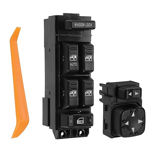 No.15720127 Interruptor de control de ventana de coche y botón de interruptor de espejo eléctrico para Chevrolet Avalanche Silverado Suburbanlado