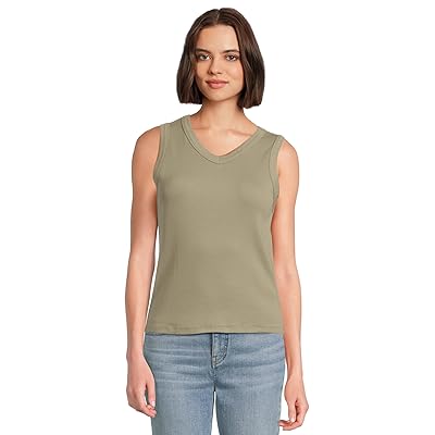 Madewell Brightside High V Tank Top Women