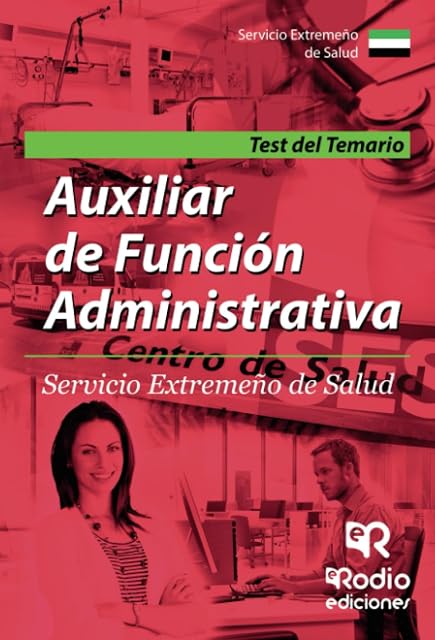 Portada de Auxiliar de Función Administrativa del Servicio Extremeño de Salu D: T