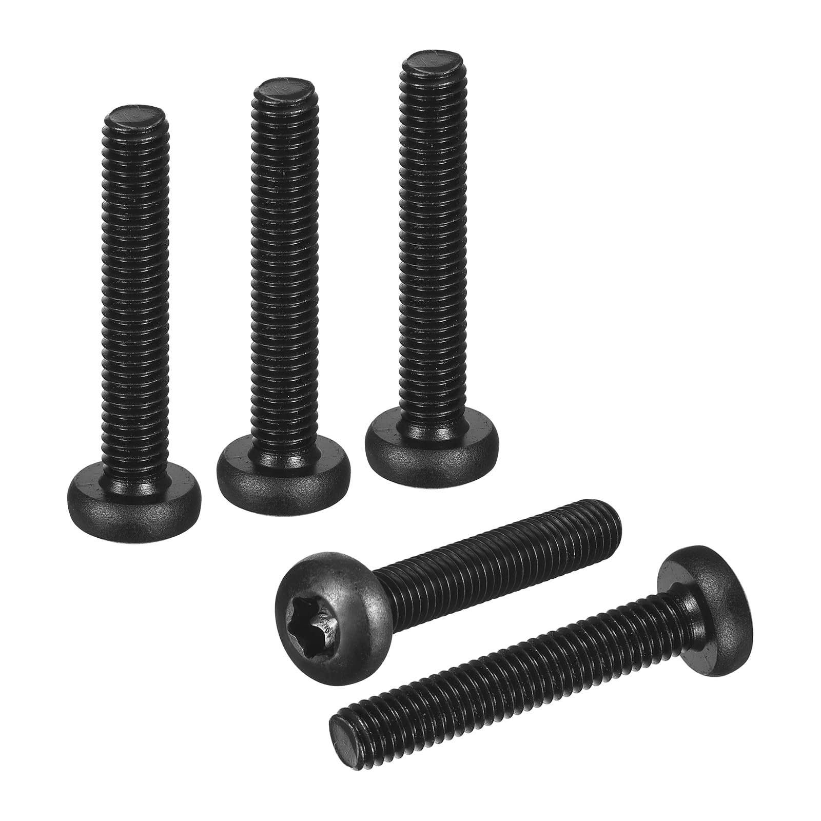 DTGN M6x35mm Pan Head Torx Security Screw, 25Pack, Good for Machinery