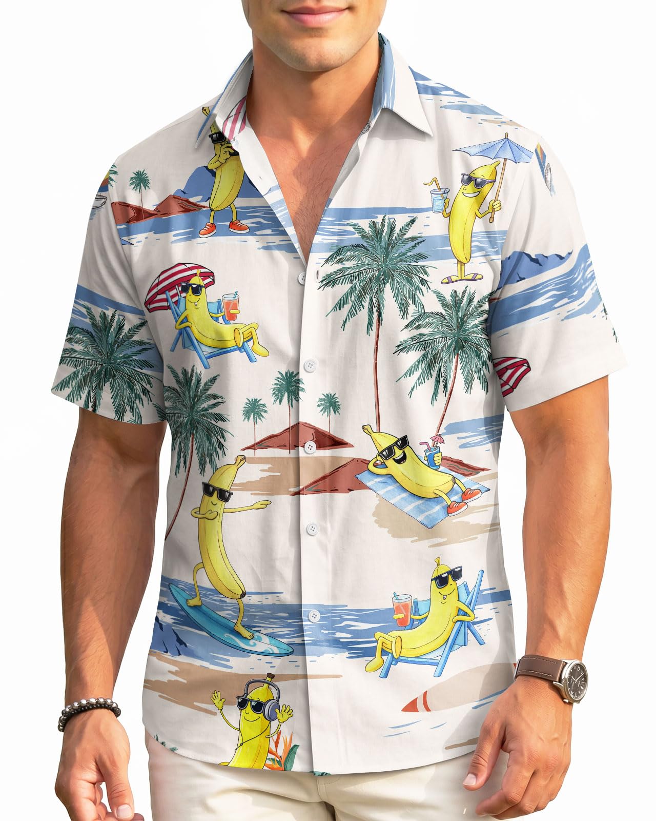 99TIMORO Movie Characters Halloween Shirt for Men Short Sleeve Top