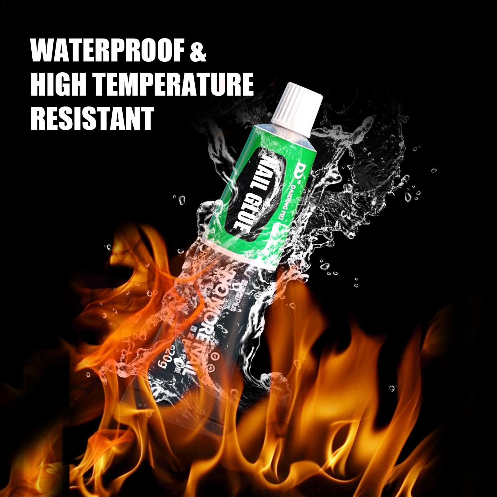 Colla Forte di Montaggio Istantanea Extra Forte Resistente alle Temperature per Metallo Ceramica Vetro