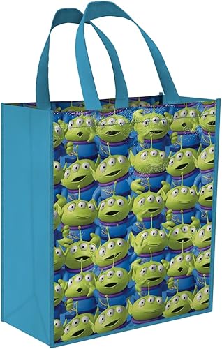 Miniatura 2 de Toy Story Bolsa de mano con calcomanías, bolsa reutilizable de lujo de Toy Story con Buzz, Woody y más (suministros para fiestas de Toy Story, Toy