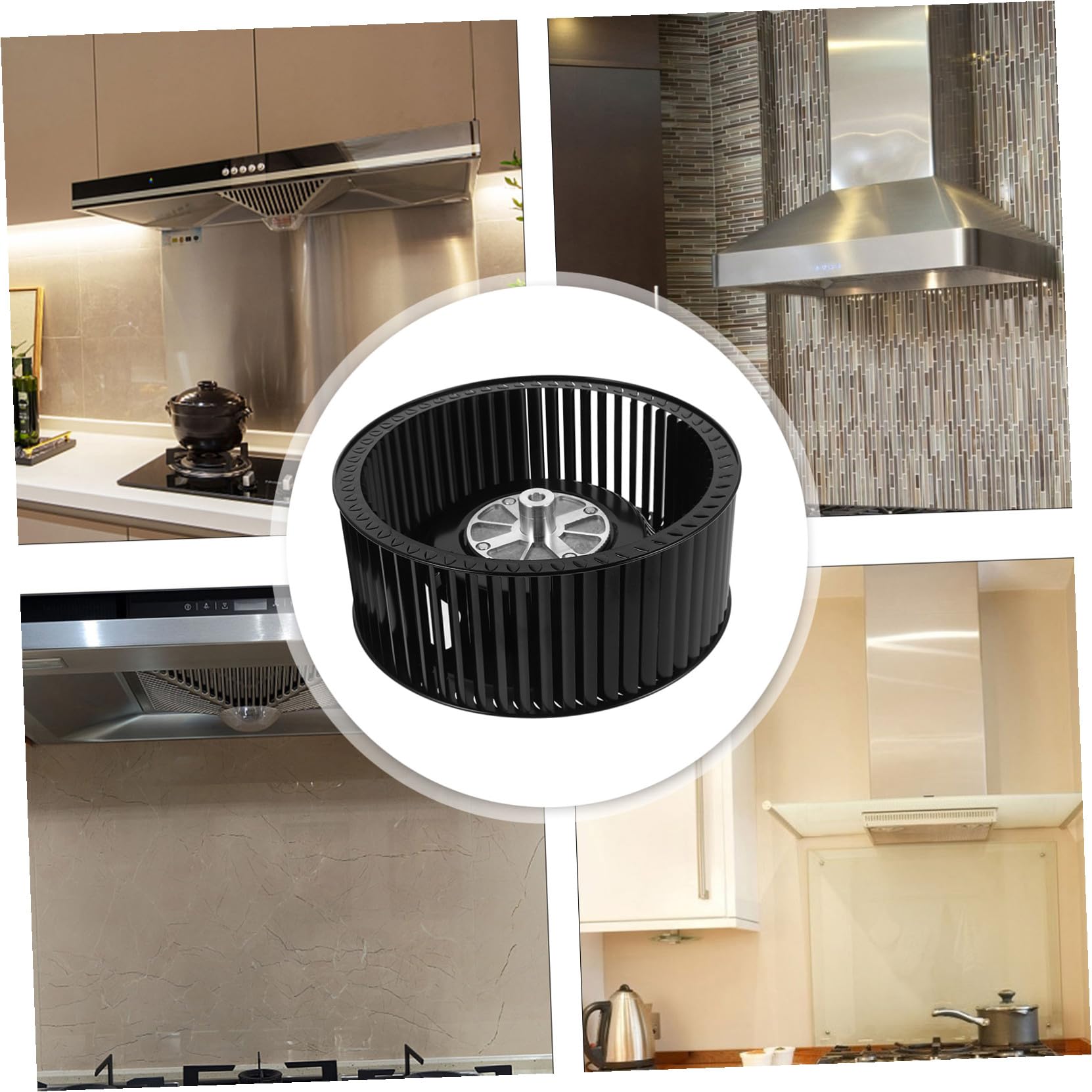 Toddmomy 2piezas Tornillos De Rueda De Ventilador Para Campana Extractora Repuesto De Filtro De Rueda De Soplador Para Limpieza De Campana