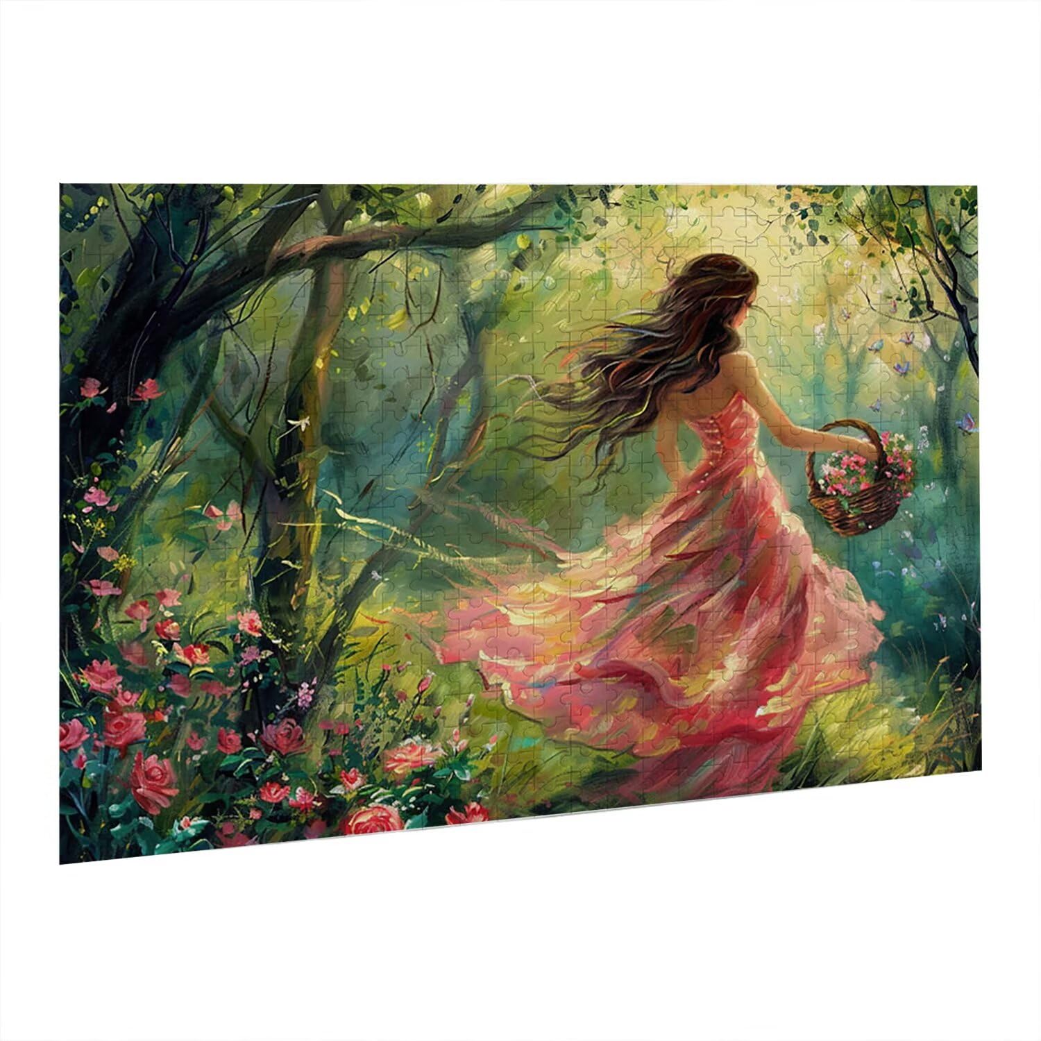Jigsaw Puzzle, 4000 Pezzi Puzzle Classici, Foresta Puzzle Rilassamento Intelligence, Mpossibile Difficile Puzzle Impegnativo per Adulti Puzzle Gioco Familiare, Regalo per Amore Amico Donnafr0-500