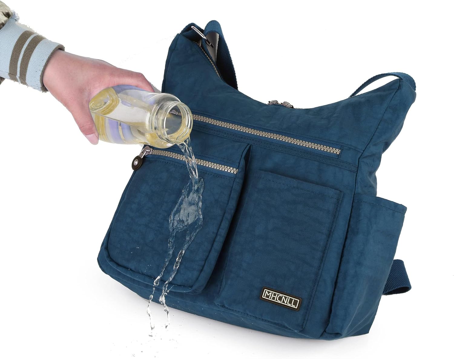 MHCNLL Crossbody Bag with Anti Theft RFID Pocket - Women Lightweight Water-Resistant Purse - Image 6