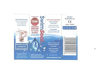 SwimSeal™ Pro 3-Pack All Natural Swimmer's Ear Drops for Daily Use Rather Than Alcohol Drops or Earplugs. The Solution for Your Ears for All Water Exposure for All Ages.