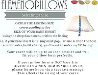 Vista 8 de Black Tan Pillow Covers, Black Throw Pillow Cover, Black Tan Throw Pillow Covers, Black Decorative Pillow Covers, 16x16, 20x20, 18x18, ALL SIZES