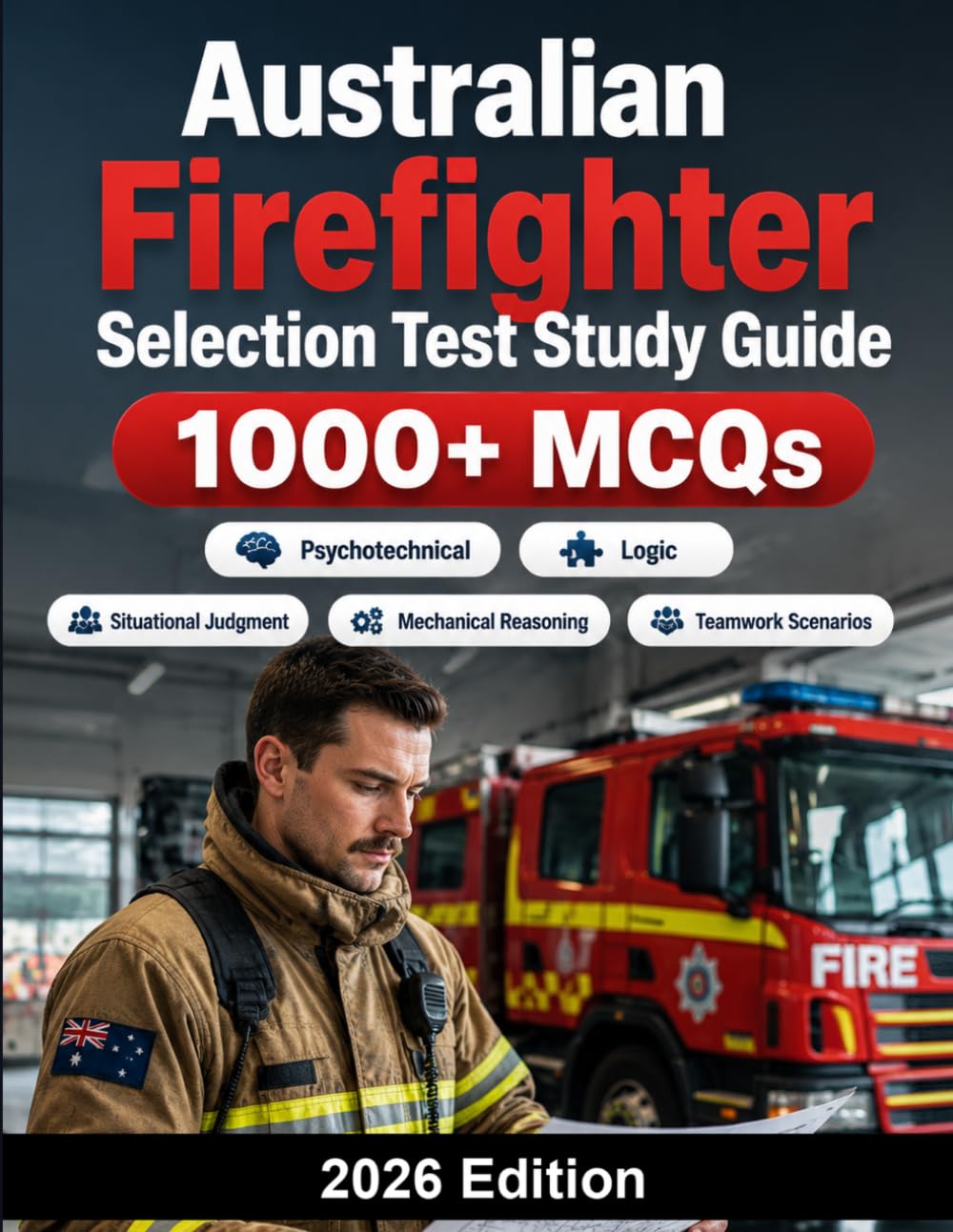 Australian Firefighter Selection Test Study Guide: Situational judgment, mechanical reasoning, teamwork scenarios, fitness overview and interview preparation