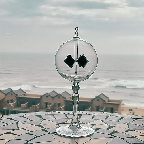 Miniatura 4 de Grande Transparente Energía Solar Crookes Radiómetro Luz Solar Energía Spinning Paletas Molino de viento Regalo Hogar