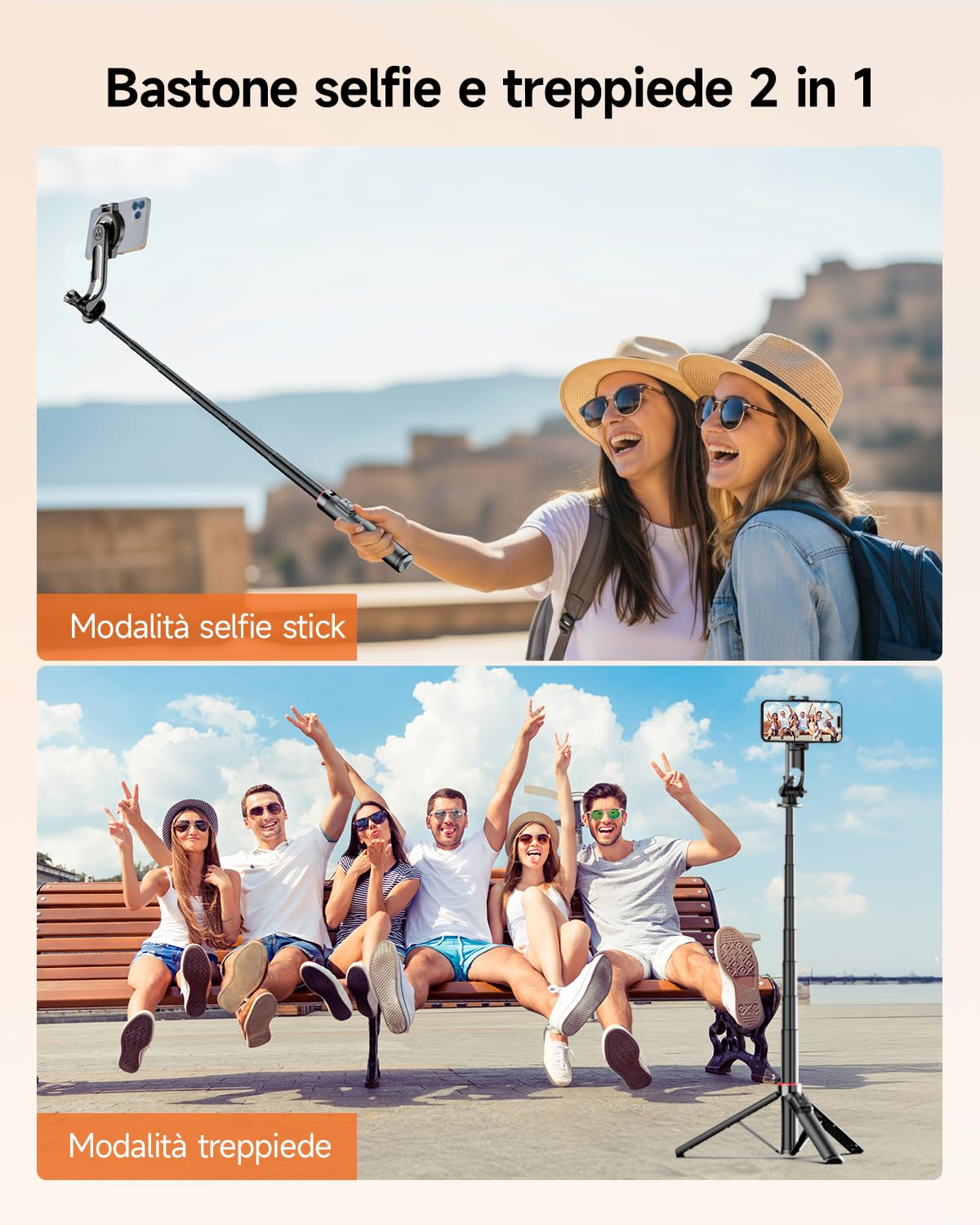 Rollei Treppiede Smartphone Magnetico 130cm Easy Creator MagPod Alluminio — immagine 12 di 16