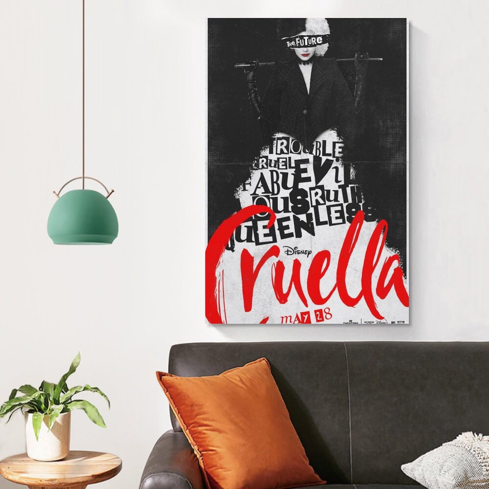 Amazon.co.jp: 映画ポスター Cruella (2024)クルエラ 印刷 ポスター