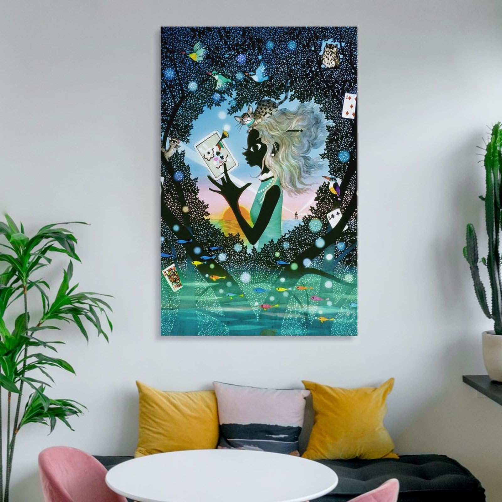 ポスター横特寸法ティムソンスカイラインシカゴ額装仕上げ品