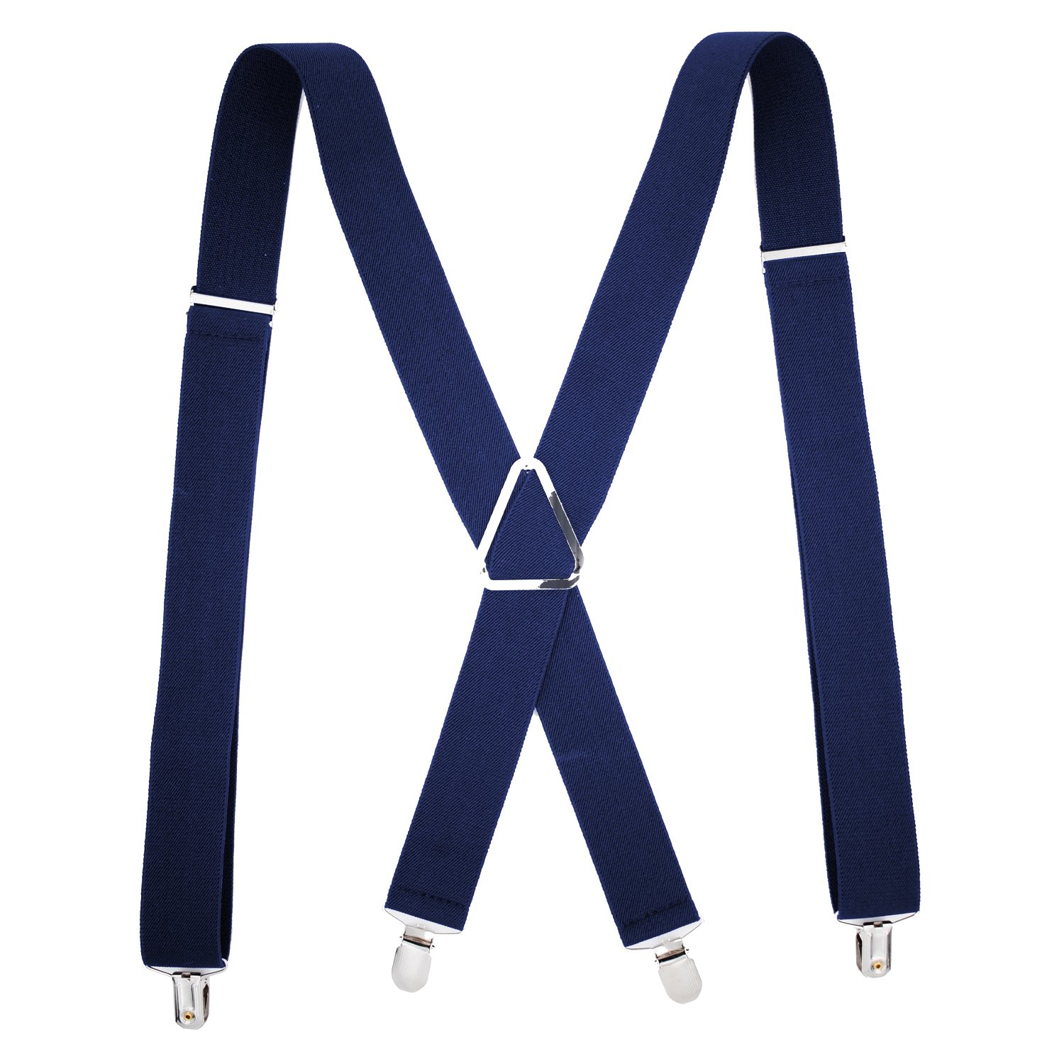 YXRIJDJ Mens Suspenders Very Strong Clips Heavy Duty Braces 1.4
