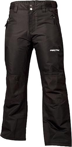 Arctix - Pantalones de nieve para niños, con refuerzo en las rodillas y la parte trasera