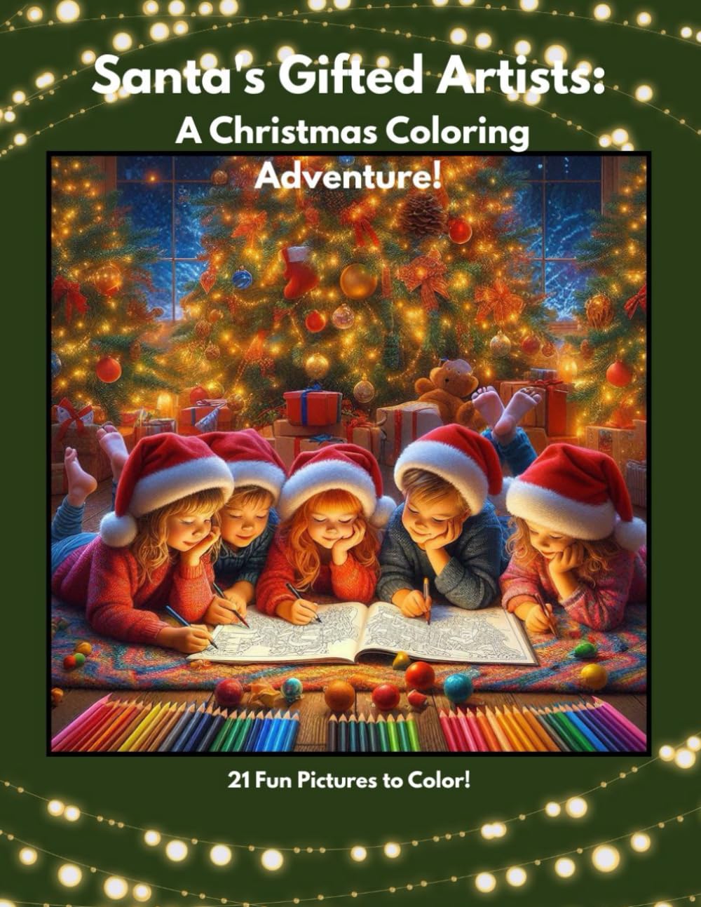 Santa's Gifted Artist :: A Christmas Coloring Adventure !