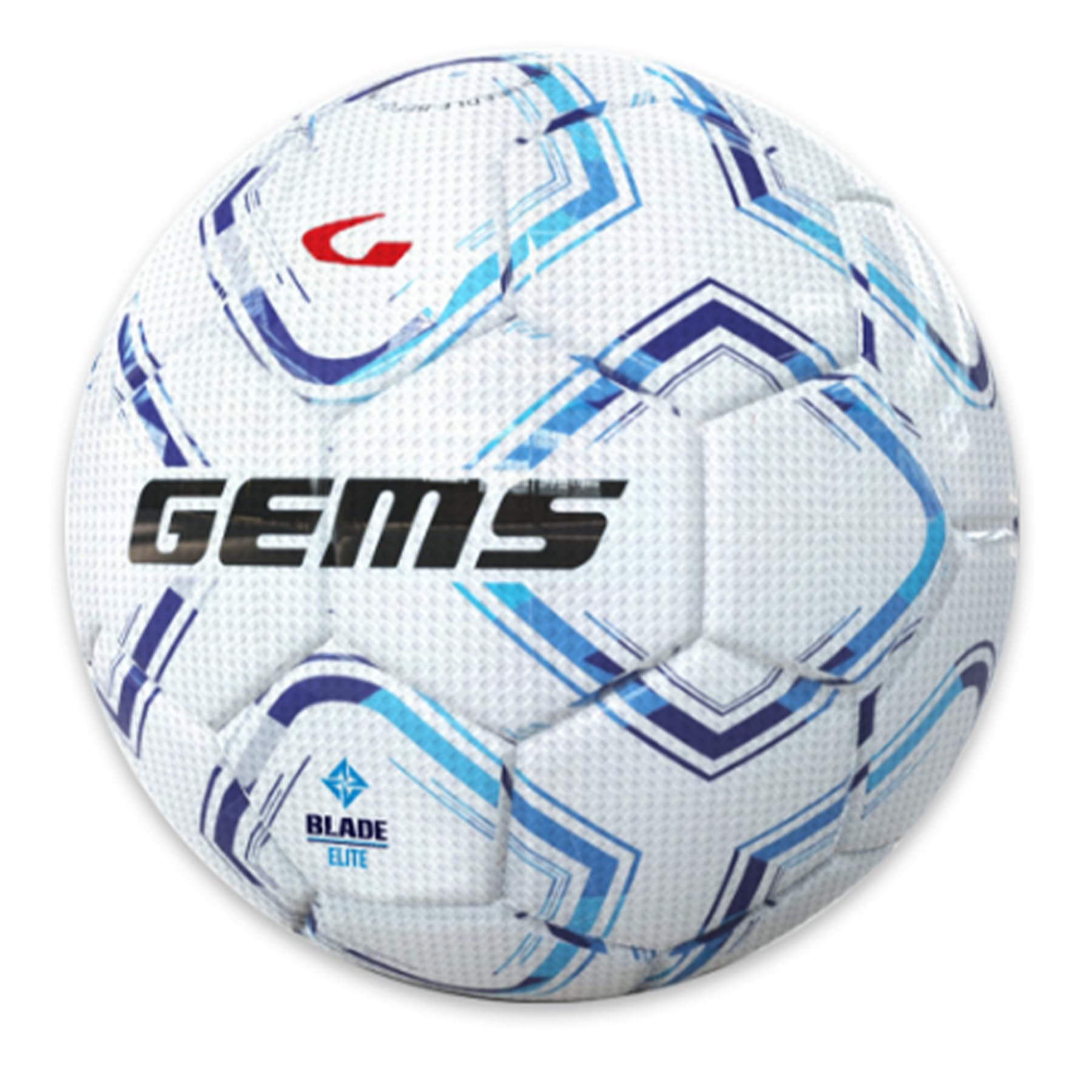 Gems TN03-0204 BLADE ELITE UNISEX Pallone da calcio ricreativo AZZURRO/BLU Taglia 4