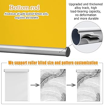 Amazon｜ロールスクリーン つっぱり式 ロールカーテン 120 x 240