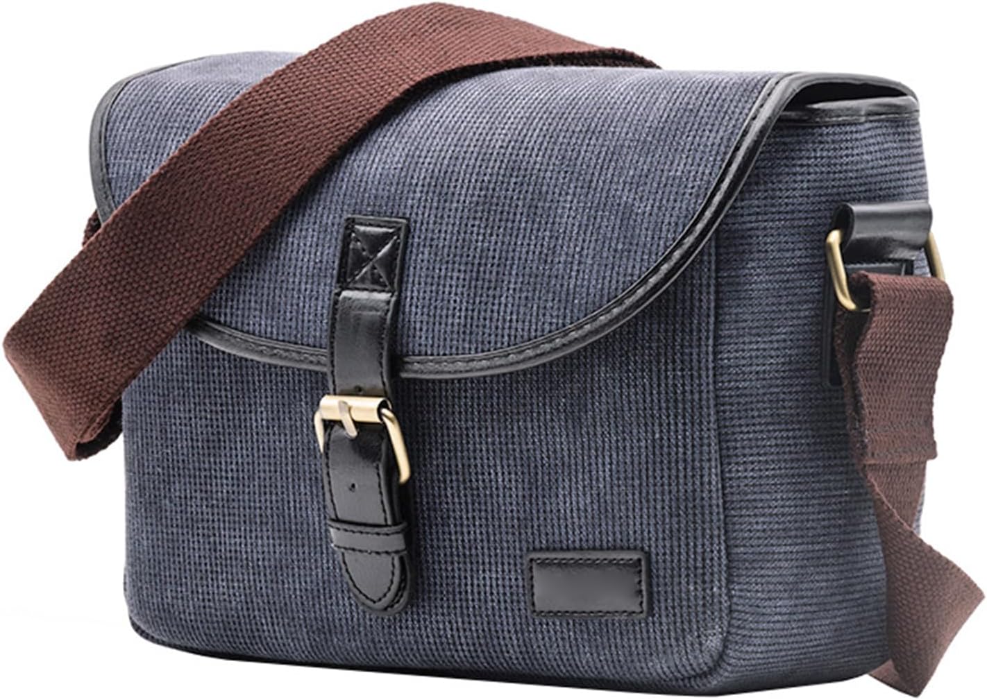 Casual Campus Borsa Della Macchina Fotografica Per Fotocamere DSLR Impermeabile Borsa A Tracolla PU+Canvas Borse Imbottito Interno Per La Scuola DSLR Zaino