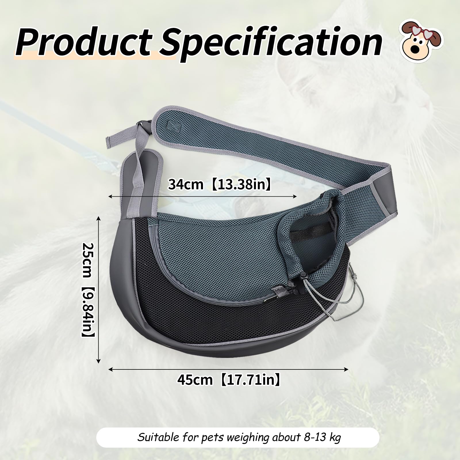 MultiValue Small Puppy Sling Carrier - Image 2