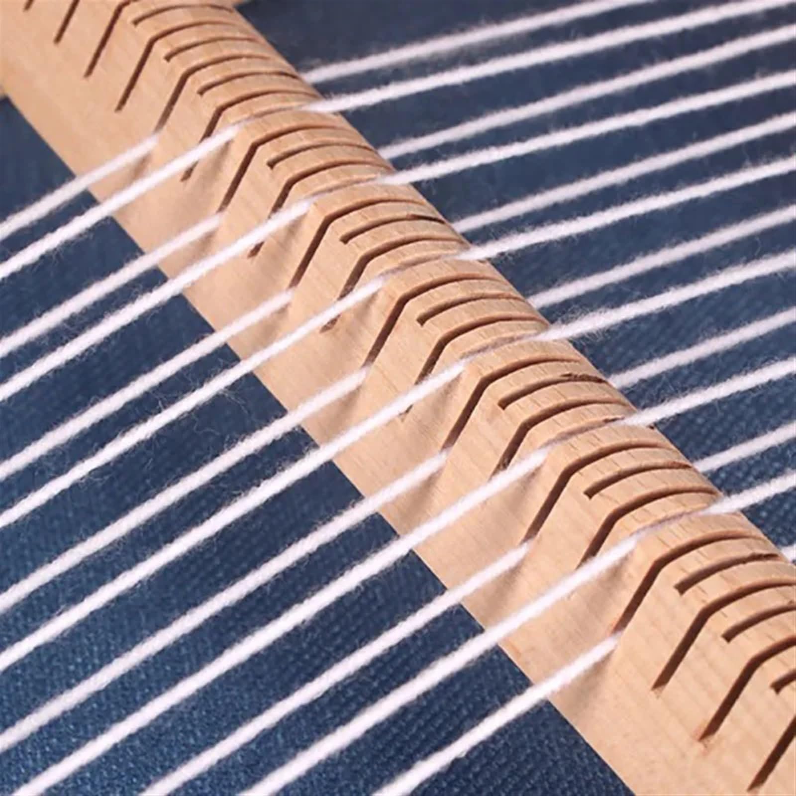 Webrahmen für Anfänger Holz Multi-Craft Webstuhl Kette große Rahmen Heddle Bar Weave Textile Board Weaver Tapisserie Anfänger