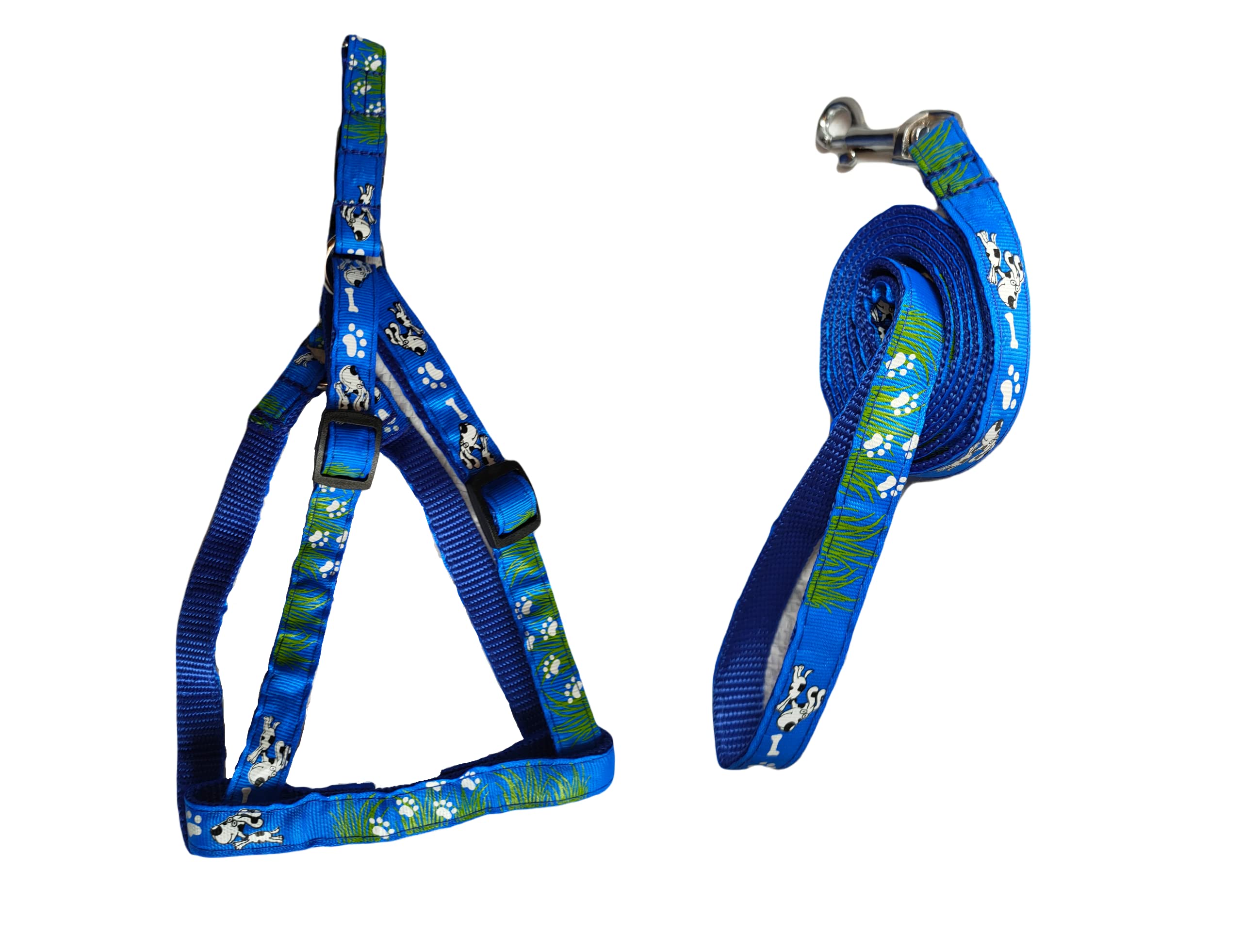 See full amazon price history chart for RvPaws 15 mm Dog Bone Paw Print Nylon Puppy Harness & Leash Set for Small & Medium Dogs and Puppy, Pack of (Harness + Leash) (Blue) RvPaws 15 mm Dog Bone Paw Print Nylon Puppy Harness & Leash Set for Small & Medium Dogs and Puppy, Pack of (Harness + Leash) (Blue) (B09JBKPSQ5) Amazon Price History, Amazon Price Tracker