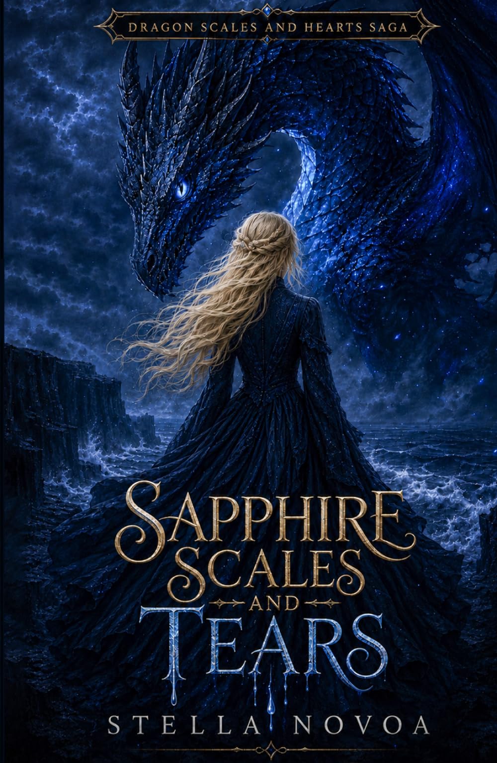 Sapphire Scales and Tears (Dragon Scales and Hearts Saga)