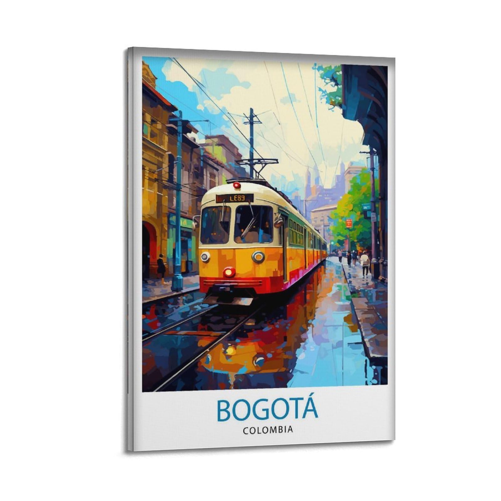 xiaoxiaoshen Bogota Colombia Travel Wal Canvas Poster Wall Art Prints Room Aesthetic Murals Bedroom And Living Decorations 12x18inch(30x45cm)