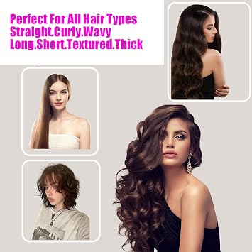 Large Round Brush for Dyson Airwrap Blow Dryers Attachments,for Dyson Curling Wand HS01/HS05,Styling for Straight, Wavy, Curly, and Coily Hair,Volumizing for Styling Accessories