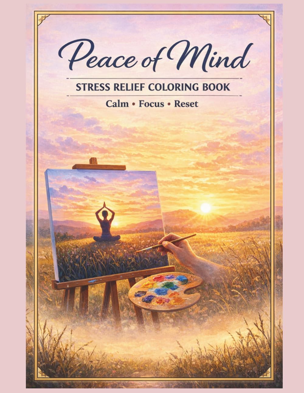 Peace Of Mind: Stress Relief Coloring Book