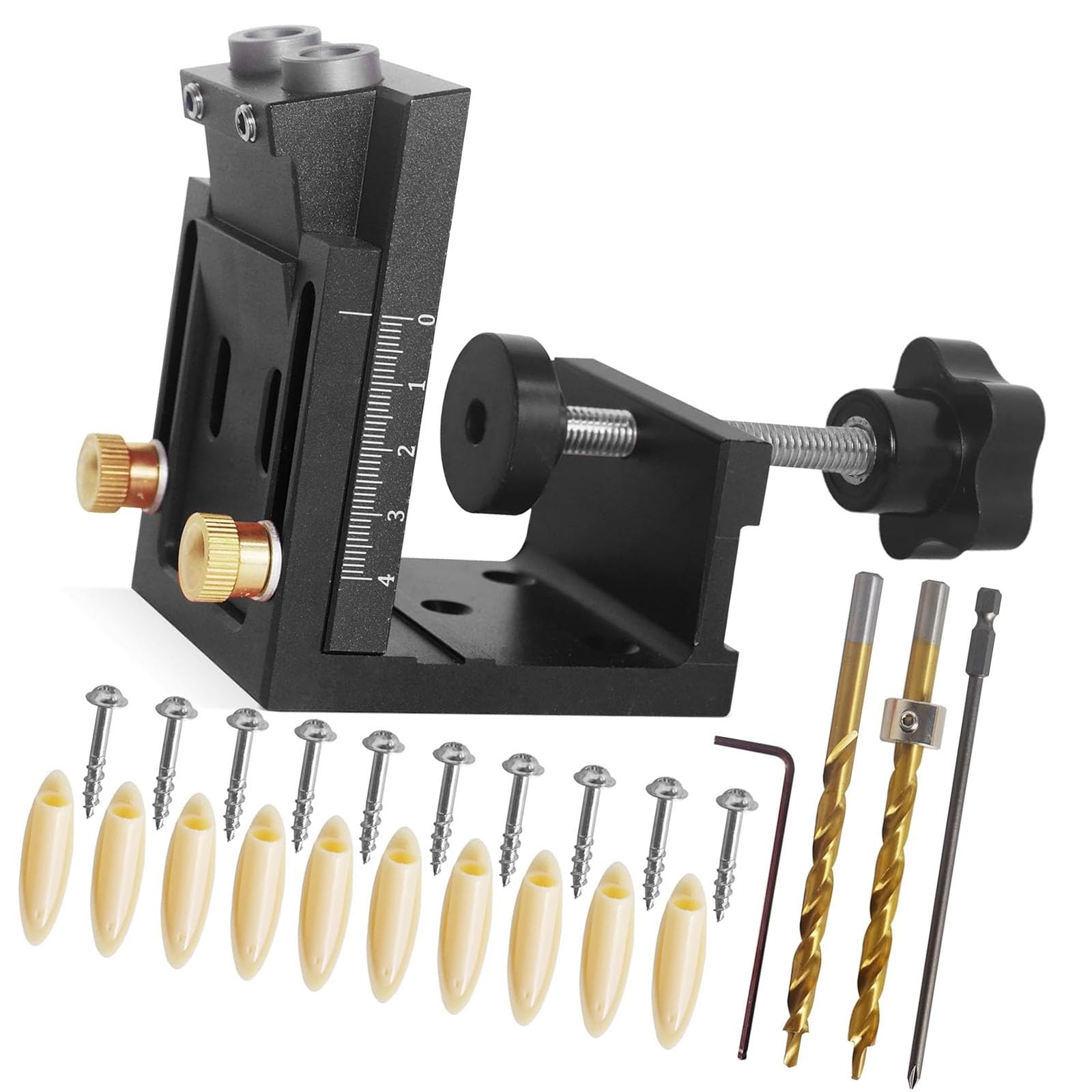 Zxfdsfdbnm Black Of 3 Manual Hit Tools For Accurate Drilling In Wood Materials Offering Durability Portability For Use Flexible Tool