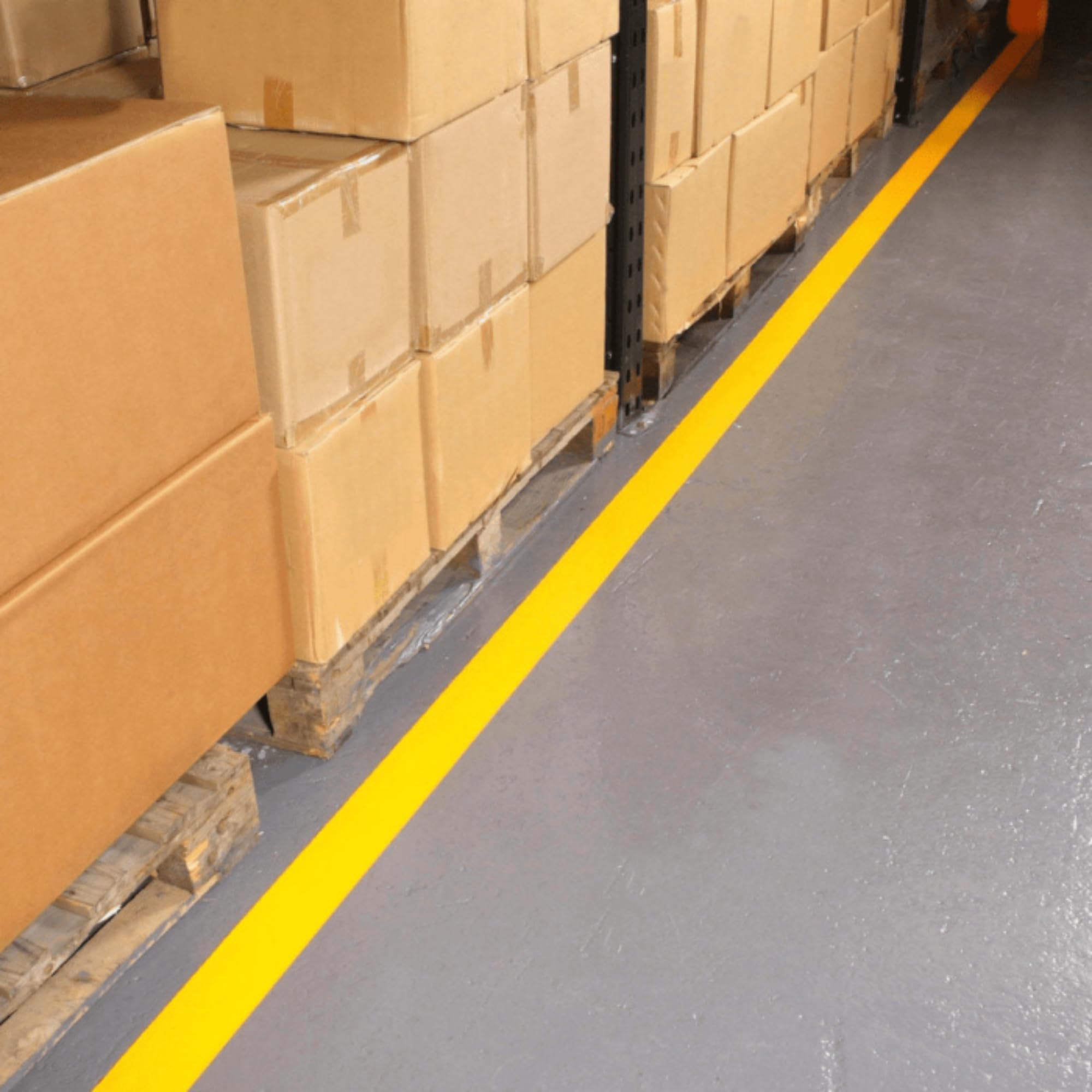 FindTape Nastro per segnaletica per pavimenti PermaStripe per carichi pesanti: 2 in. (48mm actual) x 90 ft. (Blu)