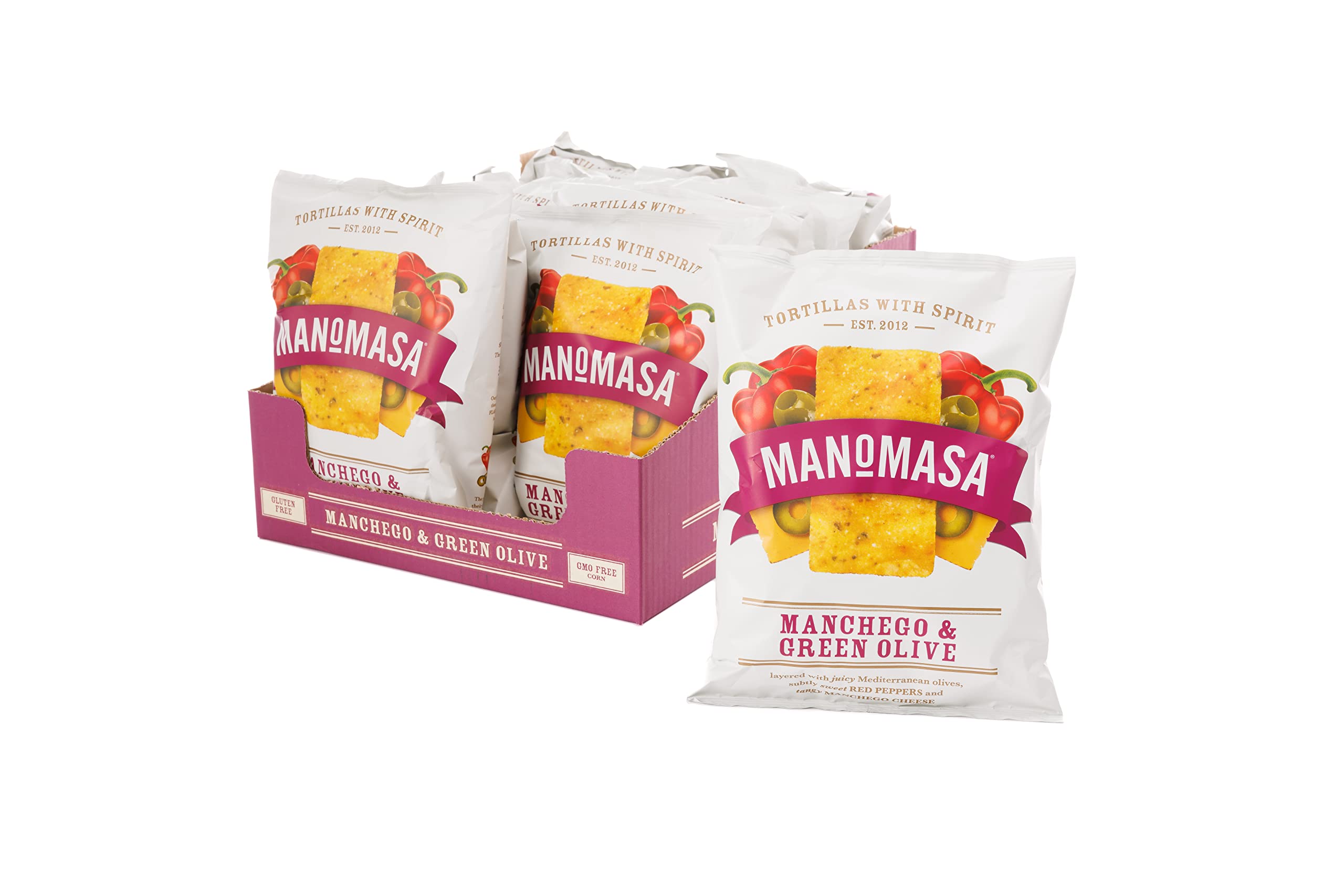 ManomasaManchego & Green Olive 12 x 140g